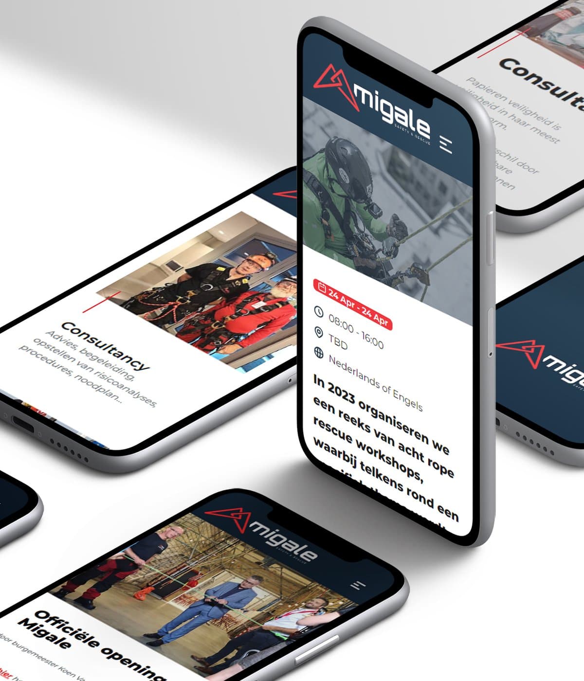 Migale website op maat
