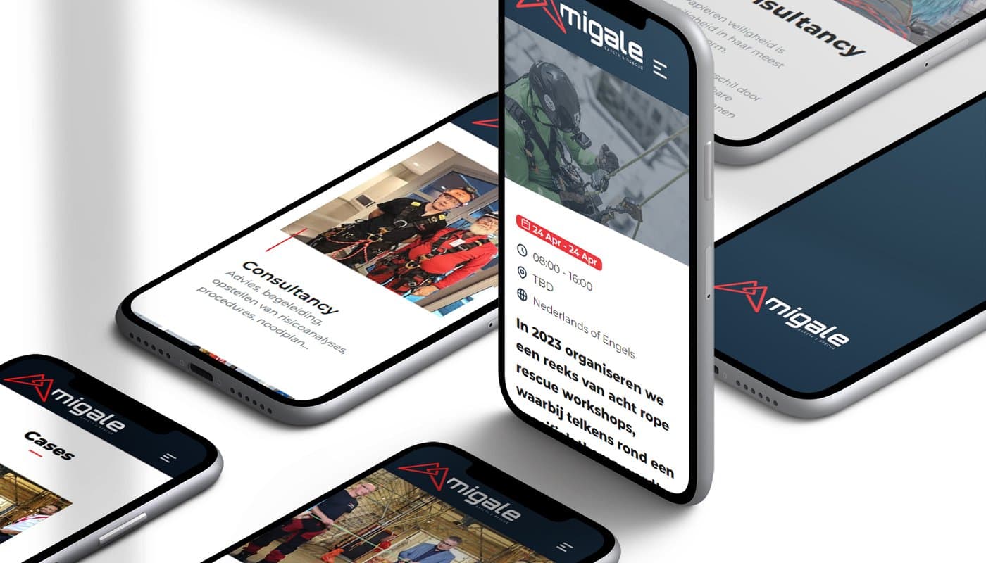 Migale website op maat